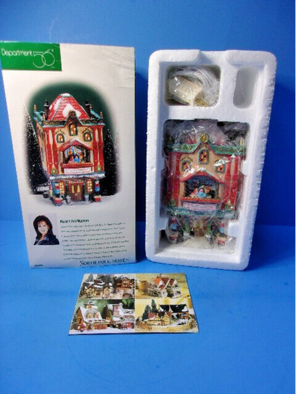 Dept 56 MARIE'S DOLL MUSEUM #56408 North Pole Retired Village Building Osmond